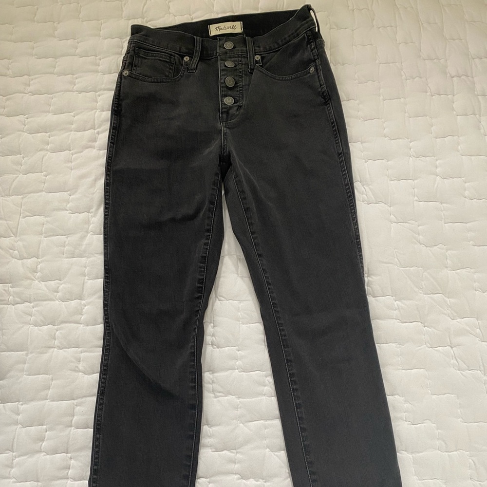 Madewell high rise skinny jeans in size 26
